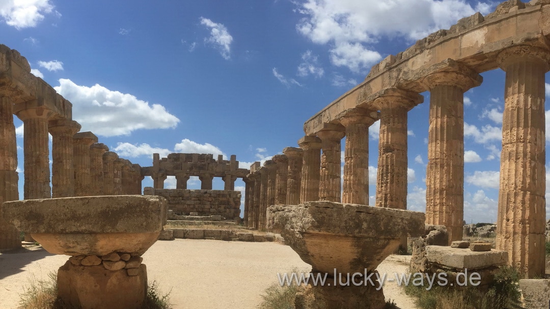 Tempel E von Selinunt Sizilien - Lucky Ways