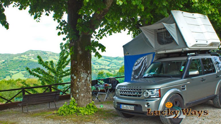 Wild Campen Italien
