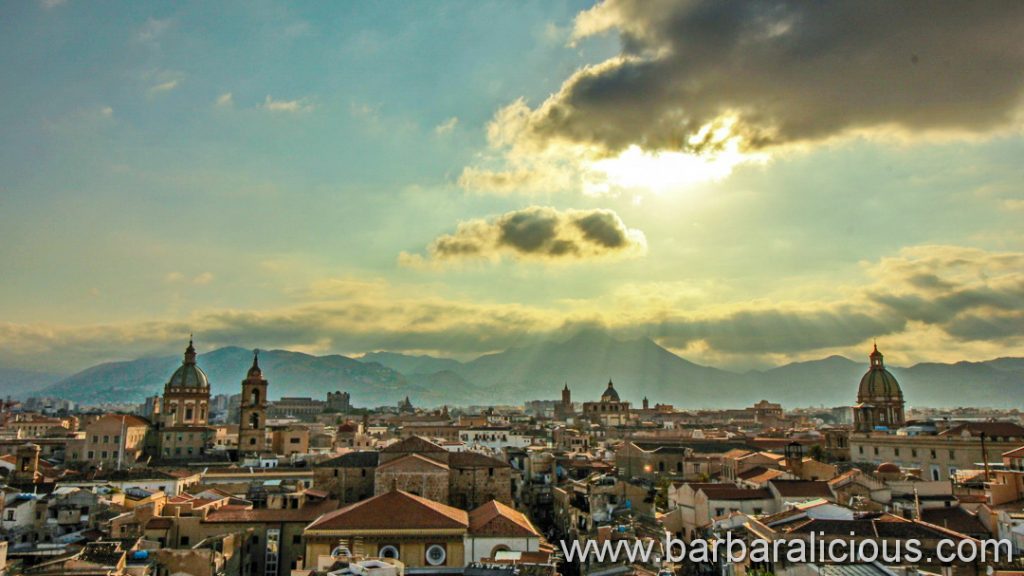 Sizilien Italien Palermo Ausblick vom Ambasciatori