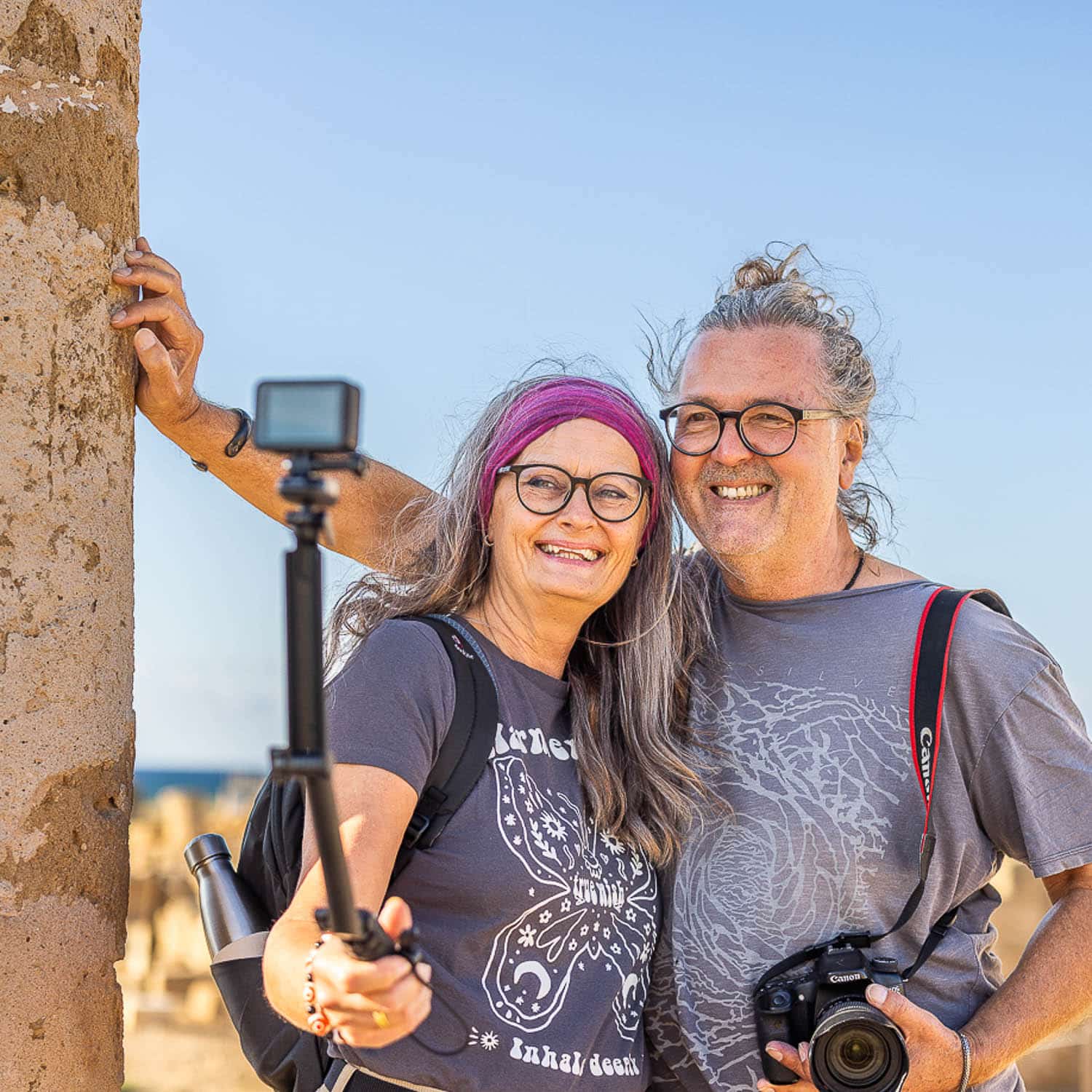 Speakerporträt Bruno & Dagmar mit Canon EOS 70D und GoPro